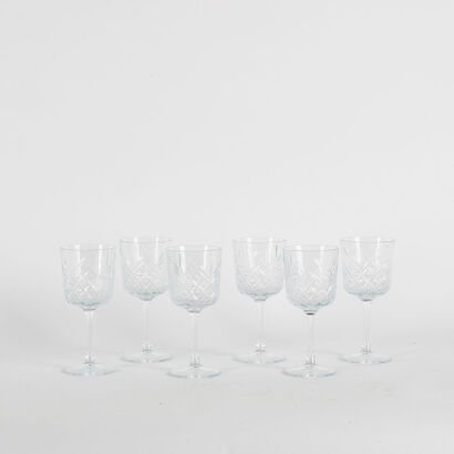 A Set Of Six Timeless Cocktail Goblet