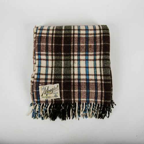 A Mosgiel Plaid Wool Blanket