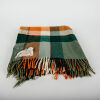 A Milton Kashmir Plaid Wool Blanket - 2