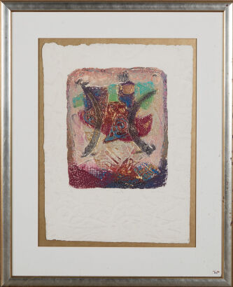 Zorian #1 Mixed Media On Paper, Signed # 15/250