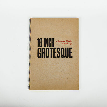 PEAR TREE PRESS 16 Inch Grotesque Book, Numbered 9 Of 15