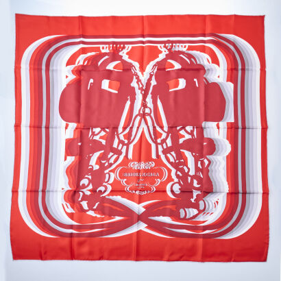 Hermès Brides de Gala, 100% Silk Scarf