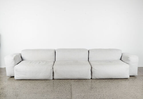 A Jasper Morrison Superoblong Three Seater