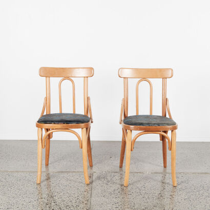 A Pair Of Bentwood Chairs