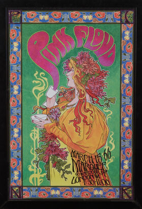 A Pink Floyd 1966 Concert Poster