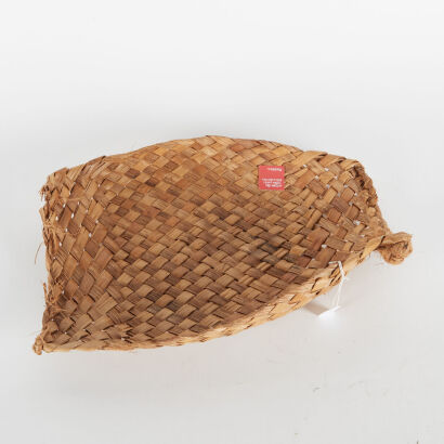 A Woven Harakeke Flat Dish