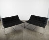 A Pair Of Stainless Outdoor Couches With Sunbrella Fabric - 2