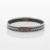 Hermès, 10mm Wide Enamel Bangle with Box