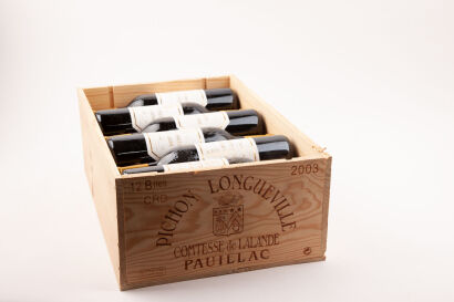 (12) 2003 Chateau Pichon Longueville Comtesse de Lalande, Pauillac (OWC) (BSL) ♦