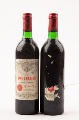 (2) 1985 Chateau Petrus, Pomerol ♦