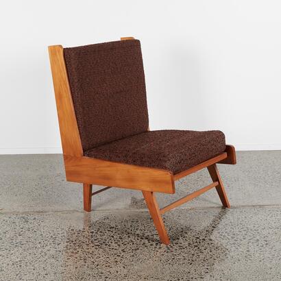 A Home-Built Plishke Style Rimu Chair