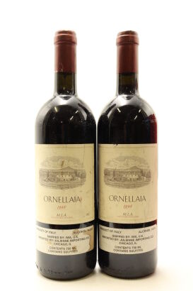 (2) 1998 Ornellaia Bolgheri Superiore, Tuscany [JR18] [WS96]