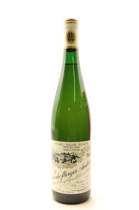(1) 2005 Egon Muller Scharzhofberger Riesling Auslese, Mosel [RP98]