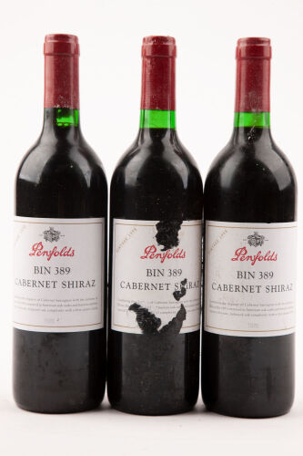 (3) 1998 Penfolds Bin 389 Cabernet Shiraz, South Australia (TOL) (BSL) &diams;