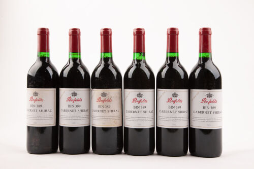 (6) 1998 Penfolds Bin 389 Cabernet Shiraz, South Australia ♦