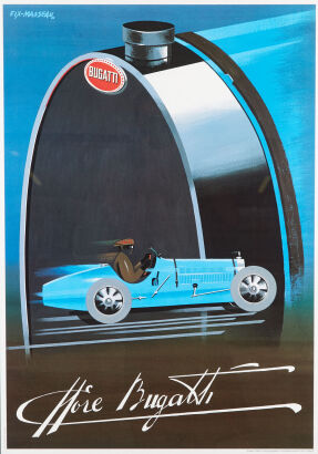 Pierre Félix Masseau - Bugatti Poster