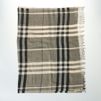Burberry Sheer Scarf, 208cm