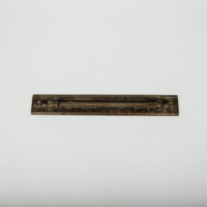 A Vintage Brass Slide Ruler