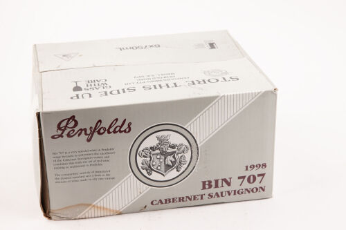 (6) 1998 Penfolds Bin 707 Cabernet Sauvignon, South Australia ♦