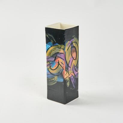A Hand Painted Stage Artware Vintage Vase