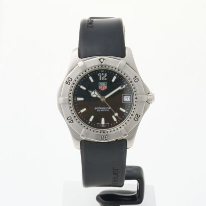 37mm Tag Heuer, 2000 Classic Professional, Quartz Wristwatch