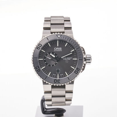 Oris, 45mm Aquis Titanium Divers Automatic Wristwatch