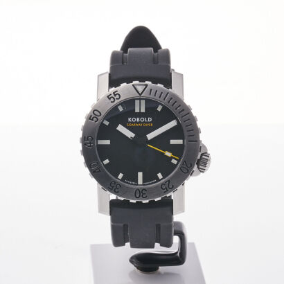 Kobold Soarway Diver, 44.80mm Cousteau Edition Wristwatch