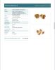 14ct Yellow Gold, .20ct Diamond Flower Stud Earrings - 2