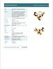12 /13ct Yellow Gold, Mabe Pearl/Diamond Earring and Ring Set - 2