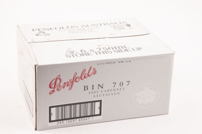 (6) 2002 Penfolds Bin 707 Cabernet Sauvignon, South Australia ♦