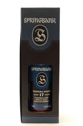 (1) Springbank Madeira Cask Matured 17 Year Old Single Malt Scotch Whisky, 47.8% ABV