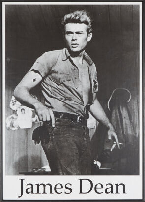 JAMES DEAN Framed Print