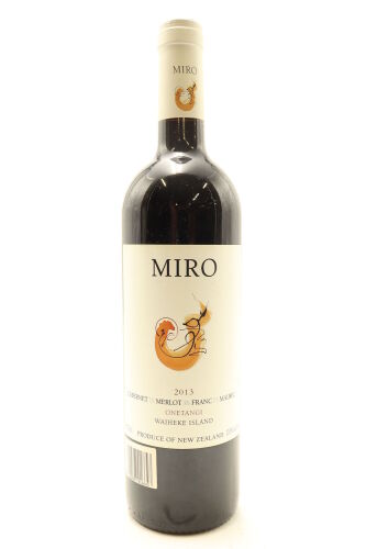 (1) 2013 Miro Vineyard 'Miro' Cabernet - Merlot - Franc - Malbec, Waiheke Island [BC95]