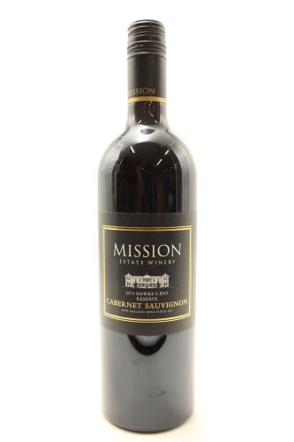 (1) 2014 Mission Estate Winery Reserve Cabernet Sauvignon, Gimblett Gravels