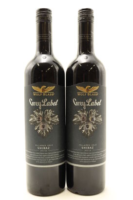 (2) 2013 Wolf Blass Grey Label Shiraz, McLaren Vale