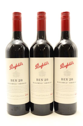 (3) 2012 Penfolds Bin 28 Kalimna Shiraz, South Australia [JR16.5] [WE93]