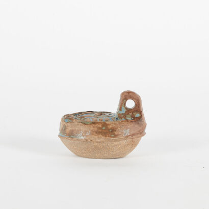 A Roman Oil Lamp