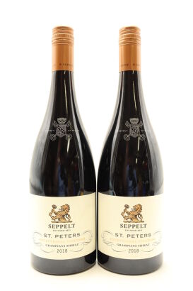 (2) 2018 Seppelt St Peters Great Western Vineyards Shiraz, Australia
