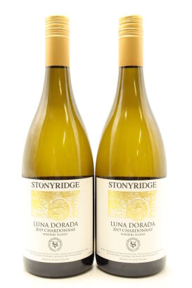 (2) 2019 Stonyridge Vineyard Luna Dorada Chardonnay, Waiheke Island