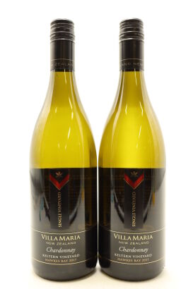 (2) 2017 Villa Maria Single Vineyard Keltern Chardonnay, Hawke's Bay