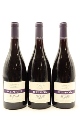 (3) 2017 Rippon Mature Vines Pinot Noir, Wanaka