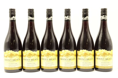 (6) 2016 Mount Brown Grand Reserve Pinot Noir, Waipara Valley