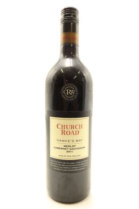 (1) 2011 Church Road Merlot Cabernet Sauvignon, Hawke's Bay