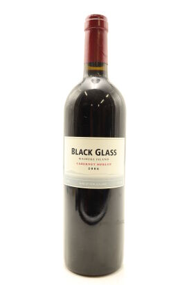 (1) 2006 Black Glass Cabernet Sauvignon Merlot, Waiheke Island