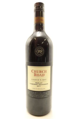 (1) 2011 Church Road Merlot Cabernet Sauvignon, Hawke's Bay