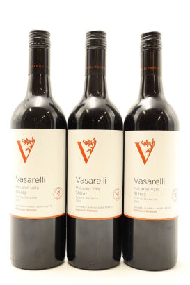 (3) 2011 Vasarelli Vineyards Family Reserve Shiraz, McLaren Vale