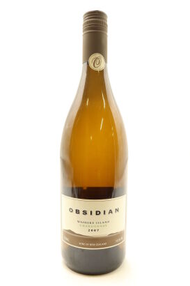 (1) 2007 Obsidian Chardonnay, Waiheke Island