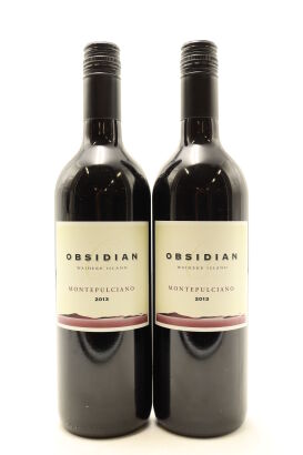 (2) 2013 Obsidian Montepulciano, Waiheke Island