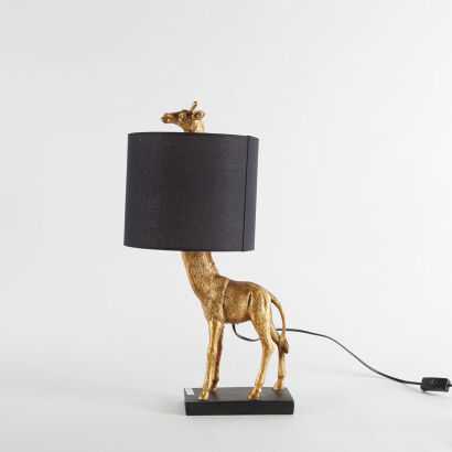A Contemporary Giraffe Lamp