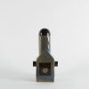 A Black Capella Tower Brutalist Ceramic Form By Peter Rumble - 2